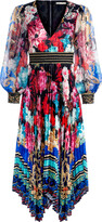 Thumbnail for your product : Alice + Olivia Ethel Long Sleeve Midi Dress