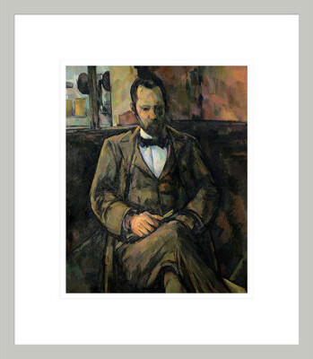 Red Barrel Studio Portrait of Ambroise Vollard by Paul Cézanne -Framed Giclee Print