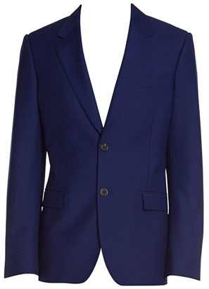Alexander McQueen Selvedge Wool-Blend Jacket