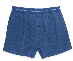 Calvin Klein Underwear Slim Fit Woven Boxers