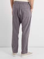 Thumbnail for your product : The Lost Explorer - Polecat Elasticated Waist Organic Cotton Trousers - Mens - Grey
