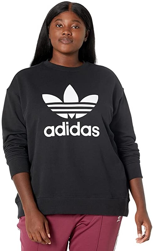 Womens Adidas Trefoil Sweatshirt | ShopStyle