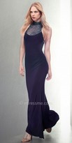 Thumbnail for your product : Mignon Beaded scoop turtleneck evening dresses