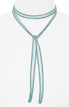 Chan Luu Women's Chiffon Tie Necklace
