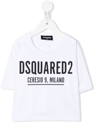 DSQUARED2 Kids logo-print cotton T-shirt