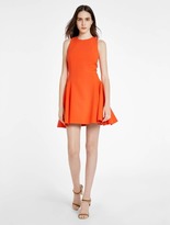 Thumbnail for your product : Halston Structured Mini Dress With Back Opening
