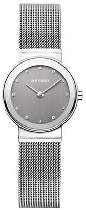 Swarovski BERING Classic Grey Dial Stainless Steel and Crystal Bracelet Watch