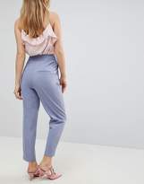 Thumbnail for your product : ASOS Design High Waist Tapered Trousers