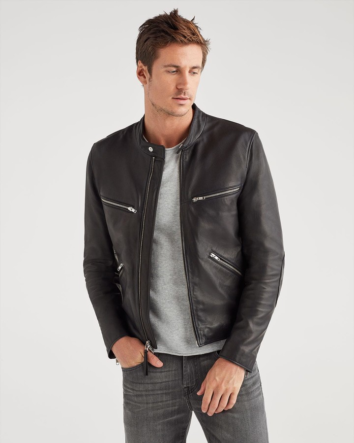 for all mankind leather jacket