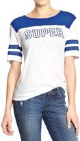 Thumbnail for your product : Old Navy Women's Varsity Tees