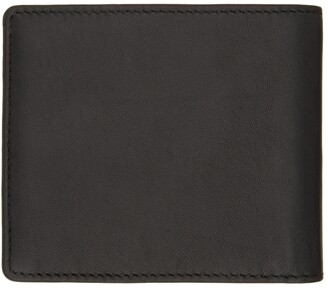BOSS - Structured billfold wallet with monogram detailing
