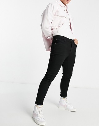 black ankle grazers jeans