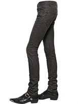Thumbnail for your product : Saint Laurent 15.5cm Skinny Stretch Cotton Denim Jeans