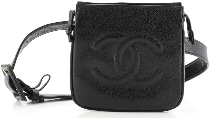 Chanel Vintage Timeless Belt Bag Caviar Small - ShopStyle
