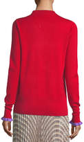 Thumbnail for your product : Derek Lam Crewneck Cashmere-Blend Sweater