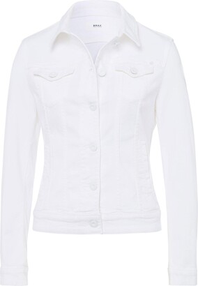 Brax Women's Style Miami PPT Coloured Denim Jeansjacke Uni Jacket -  ShopStyle