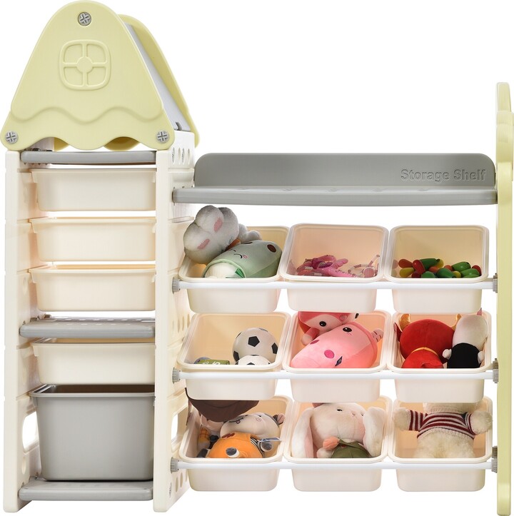 TiramisuBest Kids Toy Storage Organizer with 14 Bins, Storage
