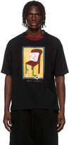 Thumbnail for your product : Opening Ceremony Black Flower Chair Print T-Shirt