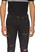 Thumbnail for your product : Frame Black LHomme Released Hem Skinny Jeans