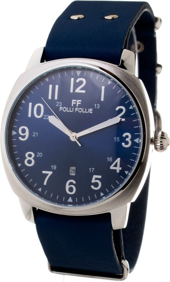Folli Follie Leather Women's Watch