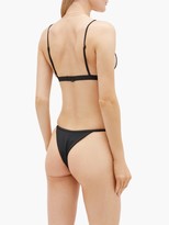 Thumbnail for your product : Dos Gardenias - Kashmir Slender-strap Bikini Briefs - Black