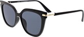 Thumbnail for your product : KENDALL + KYLIE Ceci Squared Cateye Metal Inlay Sunglasses