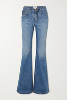 Thumbnail for your product : VVB High-rise Flared Jeans - Mid denim
