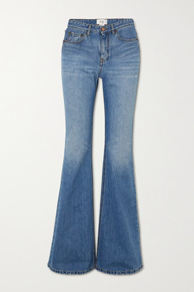 VVB High-rise Flared Jeans - Mid denim