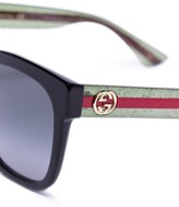 Thumbnail for your product : Gucci Eyewear Square-Frame Gradient Sunglasses