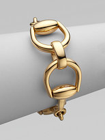 Thumbnail for your product : Gucci 18K Yellow Gold Horsebit Bracelet