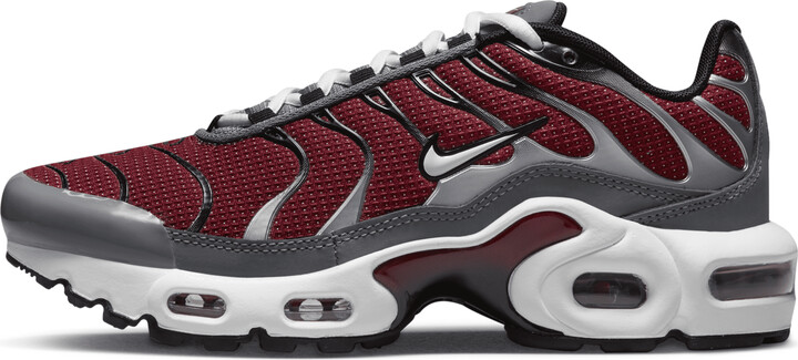 Nike Air Max Plus Big Kids' Shoes in Red - ShopStyle