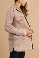 Thumbnail for your product : Umgee USA Washed-Denim Button-Up Jacket