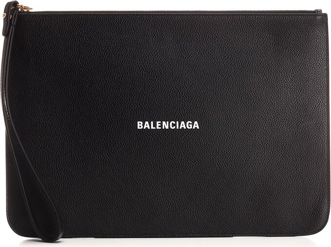 Balenciaga Women's Black Clutches | ShopStyle