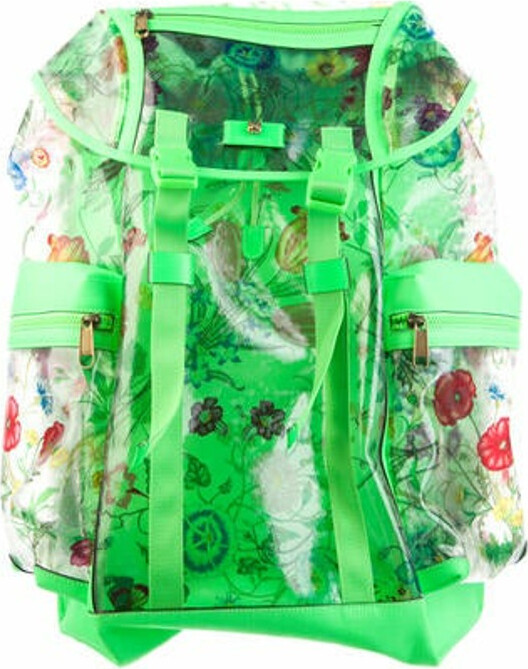 Gucci Floral PVC Backpack ShopStyle
