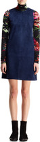 Thumbnail for your product : Balenciaga Sleeveless Suede Jumper Dress