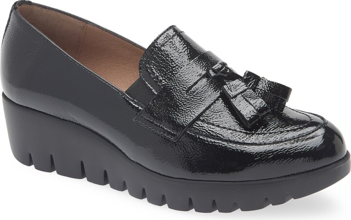 Wonders C-33342 Tassel Wedge Loafer