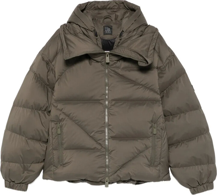 Bacon Zip-Fastening Puffer Jacket