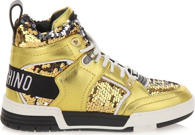 Moschino High-Top Sneakers