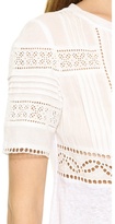 Thumbnail for your product : Rebecca Taylor Novetly Eyelet Top