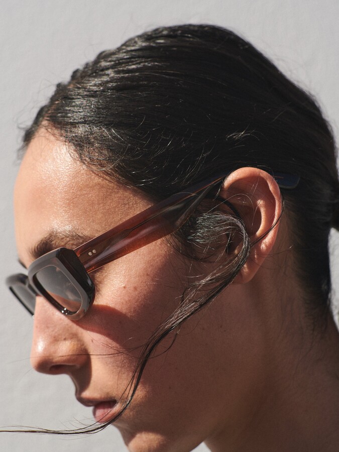 JigsawJigsaw Croft Rectangle Frame Sunglasses ShopStyle