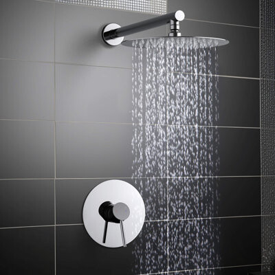 KIBI Pressure-Balanced Complete Shower System with Rough in-Valve