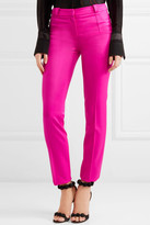 Thumbnail for your product : Thierry Mugler Stretch-wool Twill Skinny Pants - Fuchsia