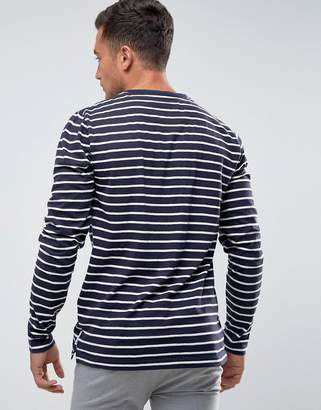 Bellfield Long Sleeve T-Shirt In Stripe