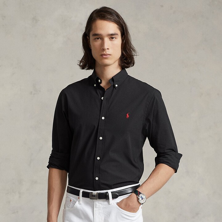Polo Ralph Lauren Slim Fit Poplin Shirt | Shop the world's largest 