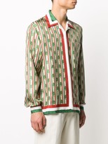 Thumbnail for your product : Casablanca Printed Silk Shiirt