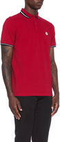 Thumbnail for your product : Moncler Cotton Polo in Red