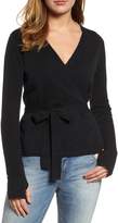 Thumbnail for your product : Caslon Off-Duty Ballet Tie Front Sweater