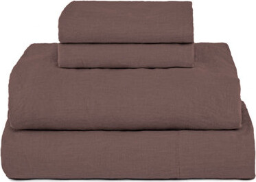 BOKSER HOME 100% French Linen Sheet Set