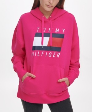 purple tommy hilfiger sweatshirt