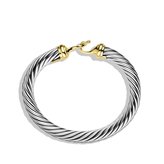 Thumbnail for your product : David Yurman Cable Buckle Bracelet with Gold